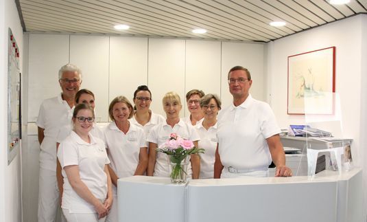 Unser Praxisteam freut sich auf Ihren Besuch